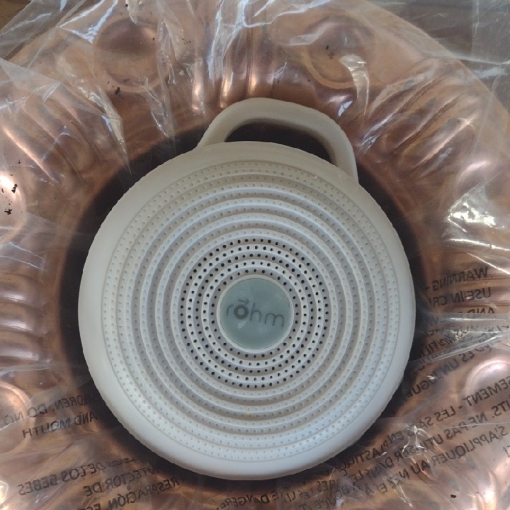 Rohm White Portable Sound Machine NWOT